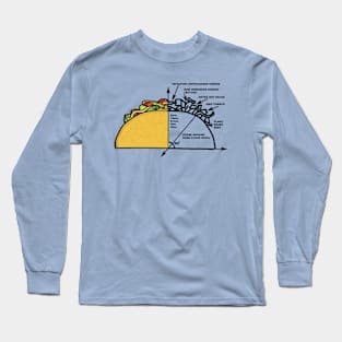 taco design Long Sleeve T-Shirt